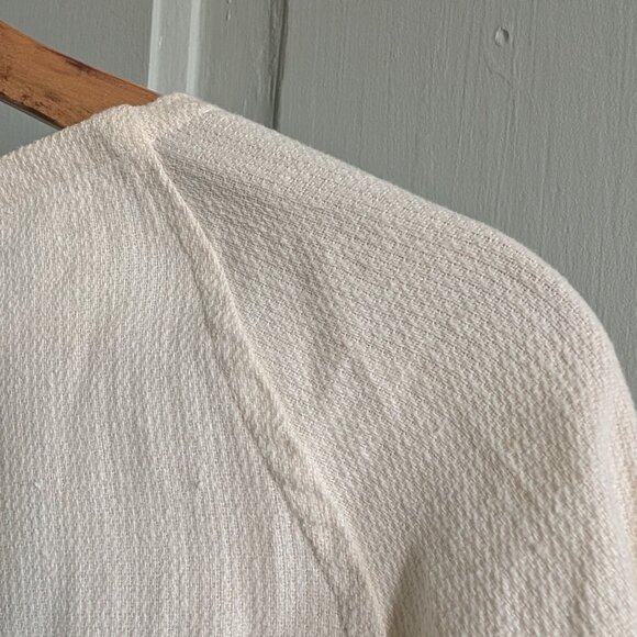 Very Rare Elizabeth Suzann Diane Trench in Ivory Hemp Twill - Picture 4 of 5